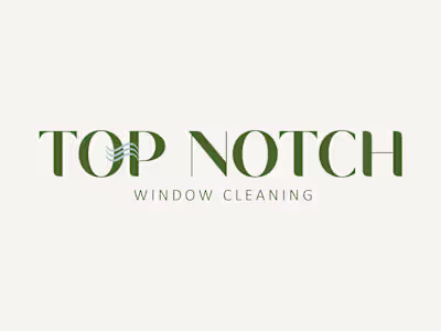 Top Notch Modern Window Cleaning Brand Identity Behance