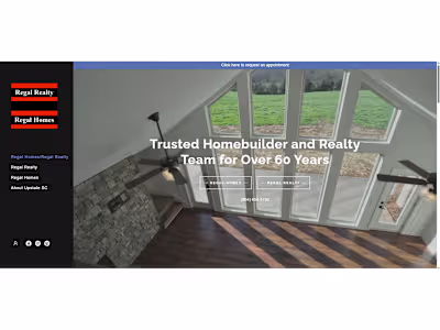 Regal Homes & Realty Website Redesign