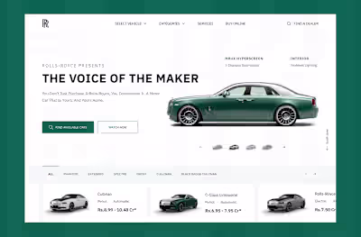 Website Landing Page Design 