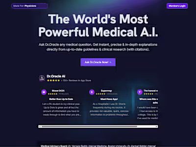Dr.Oracle: Leading AI in Medical Information