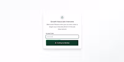 Voice AI Interviewer