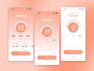 Acacia Themed Timer App