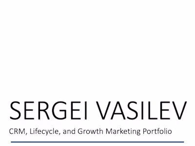 CRM & Lifecycle Automation for DTC