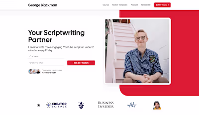 George Blackman (Webflow Design & Development)