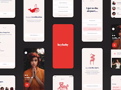 heybaby high-trust dating, iOS + Android
