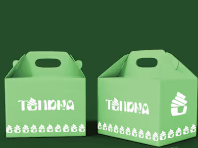 Tundra Branding: Creative Identity for a Vegetarian Dessert Bake