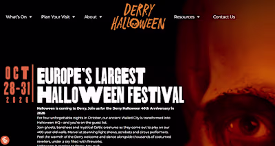 Derry Halloween turns 40 in 2026. We built the website. Euro...