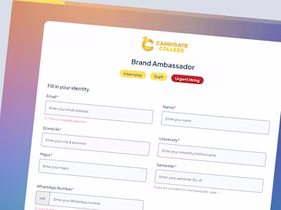 📄 CC Careers Application Form 📄