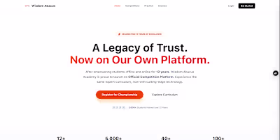Wisdom Abacus: Custom Micro EdTech Platform