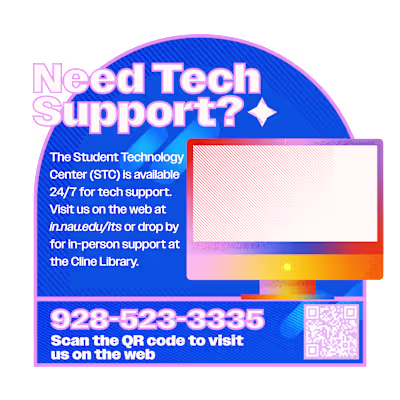 Sticker Designs: Northern Arizona University