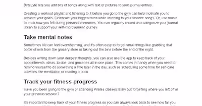 ByteLyfe App email newsletter