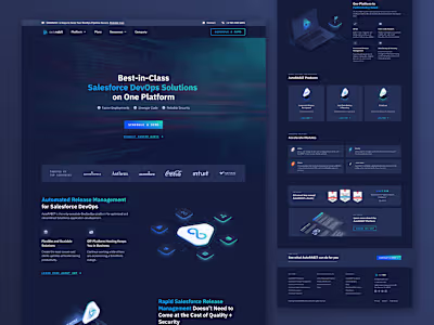 AutoRABIT (SaaS Landing Page)