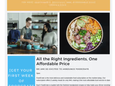 Email Marketing - Introductory Email