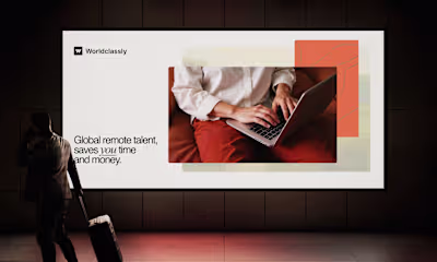 A campaign visual from the