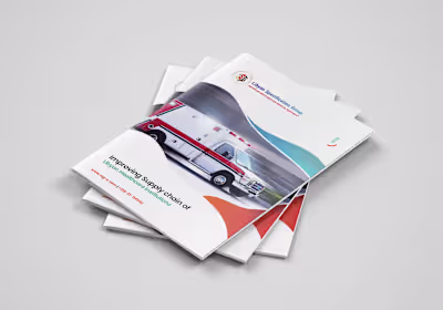 A4 Company Profile Design – Libyan Specification Group (LSG)