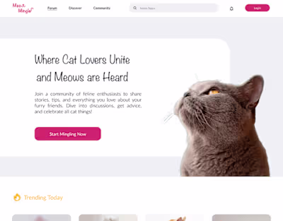 Forum Website Design :: Behance