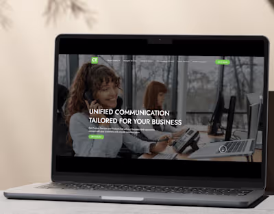 CT Agency Framer Website