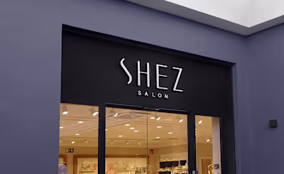 SALON MINIMALIST LOGO DESIGN COMPLETE BRANDING: Behance
