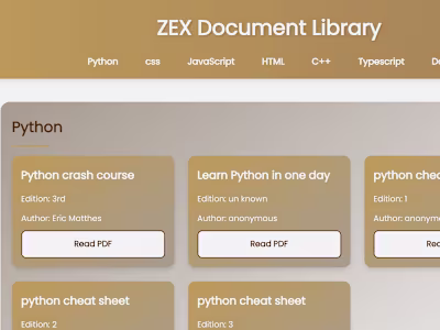 Zex Document library