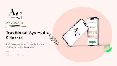 AyurCare (Traditional Ayurvedic Skincare) :: Behance
