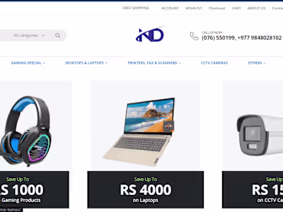 ND Computer – Best Online Shopping Experience !