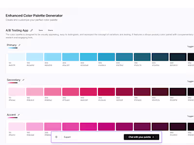 Ai Color Palette Generator