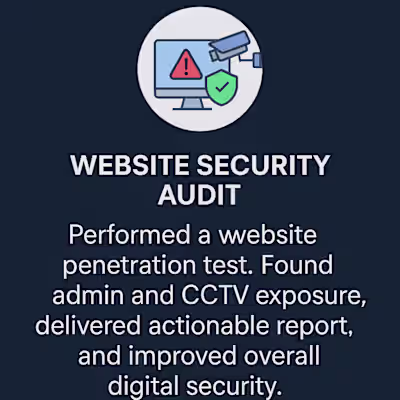 Website Security Audit