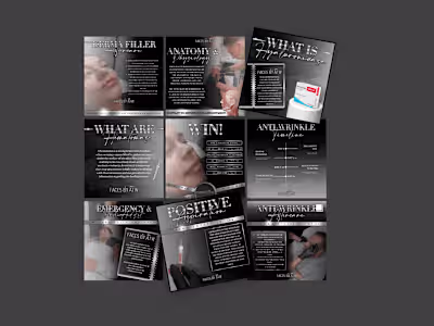 Custom Branding Package for Aesthetics Clinic