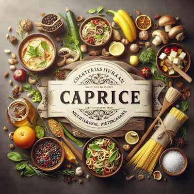 Title: A Vibrant Mediterranean Tablescape Artistic Design Us...