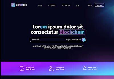 Landing Page (ReactJS)