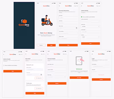 QuickOne Delivery Platform