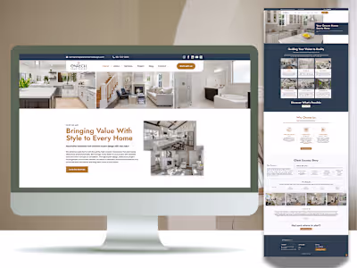 Enrich Home Design: WordPress + Elementor Website Design