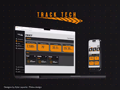 A real-time race management ecosystem for racers and crew