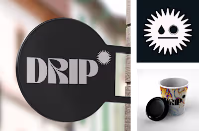 Drip Coffee  — Brand Identity Design