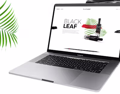BlackLeaf - website