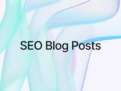 Comprehensive SEO Blog Writing for Diverse Industries