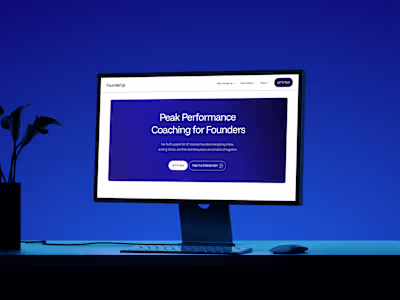 FounderUp | Framer Design & Development