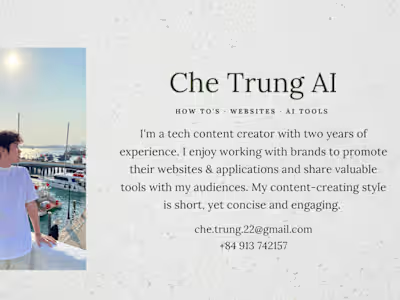 Chế Trung AI (@aiwithmilly_) | TikTok