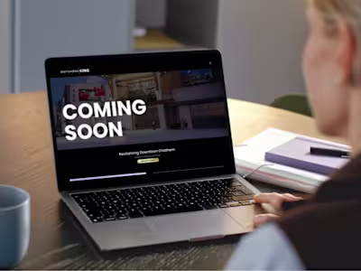 One Hundred King Website Redevelopment