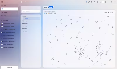 AURA an AI native browser