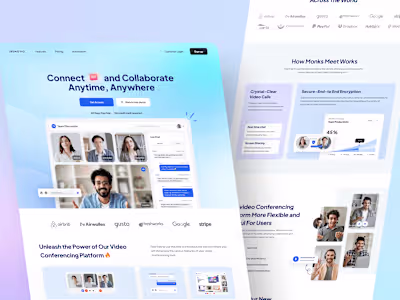 MonksMeet: Event Management Platform Built with Framer