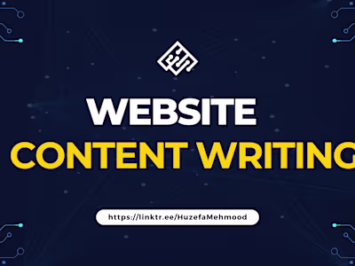 Website Content Writing