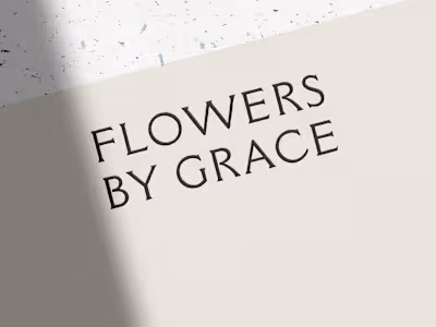 Flowers by Grace | Web & Brand