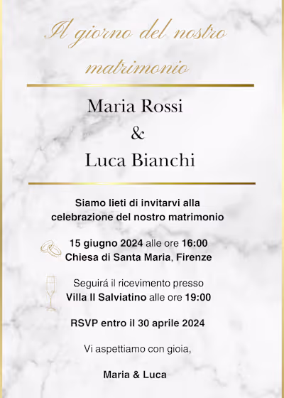 Wedding Invitation