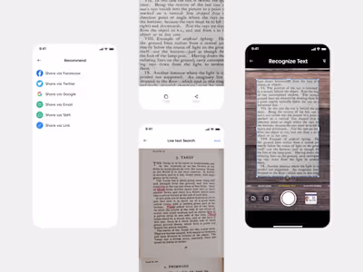 Text Vision Live