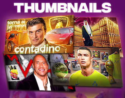 YOUTUBE THUMBNAIL DESIGN