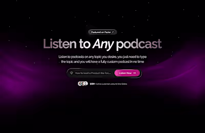 Landing Page Design for Lokutr (Mock)