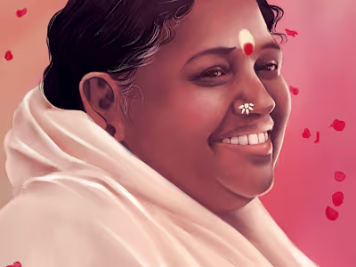Portrait of Amma