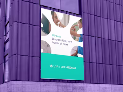 Brand Visual Identity Development for Virtud Medica