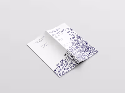 "Fusion of Forms" brochure | Behance